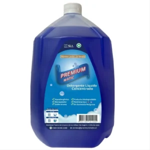 Presentación de Detergente Liquido Concentrado Premium Matic 5Lt
