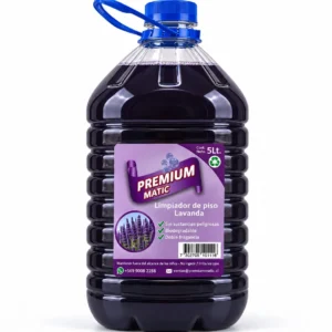 Presentación de Limpiador / Desinfectante Premium Matic 5Lt Lavanda